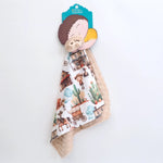 Honey Lemonade Mini Minky West Adventure Lightweight Blanket for Active Toddlers - Baby & Toddler Mini Minky