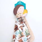 Honey Lemonade Mini Minky West Adventure Lightweight Blanket for Active Toddlers - Baby & Toddler Mini Minky