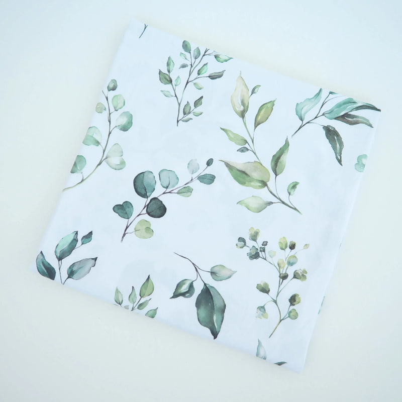 Buttery Soft and Stretchy Swaddle Blanket - Eucalyptus - Everetts Place: Online Boutique