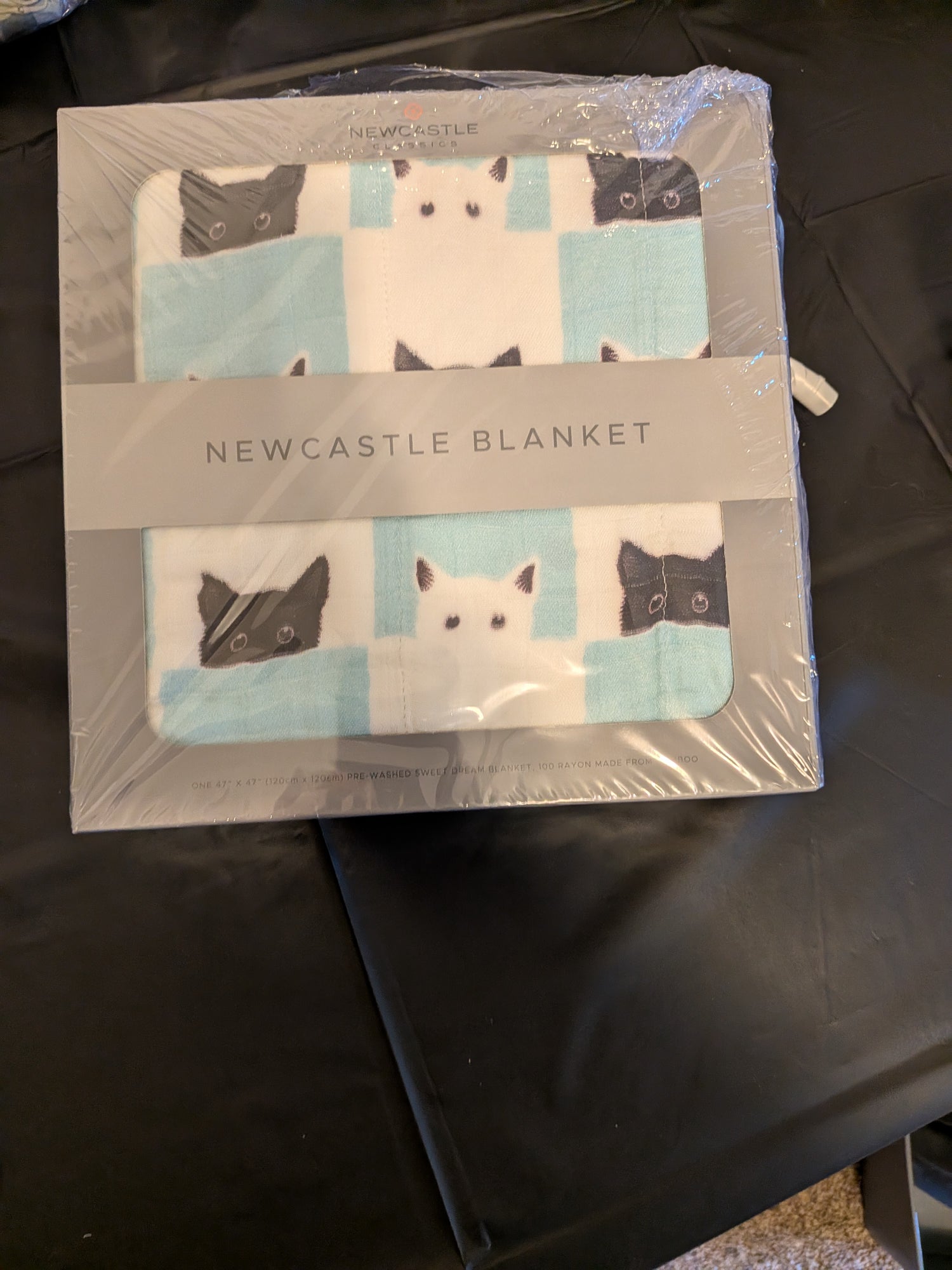 Peek-A-Boo Cat Baby Blanket Gift Set