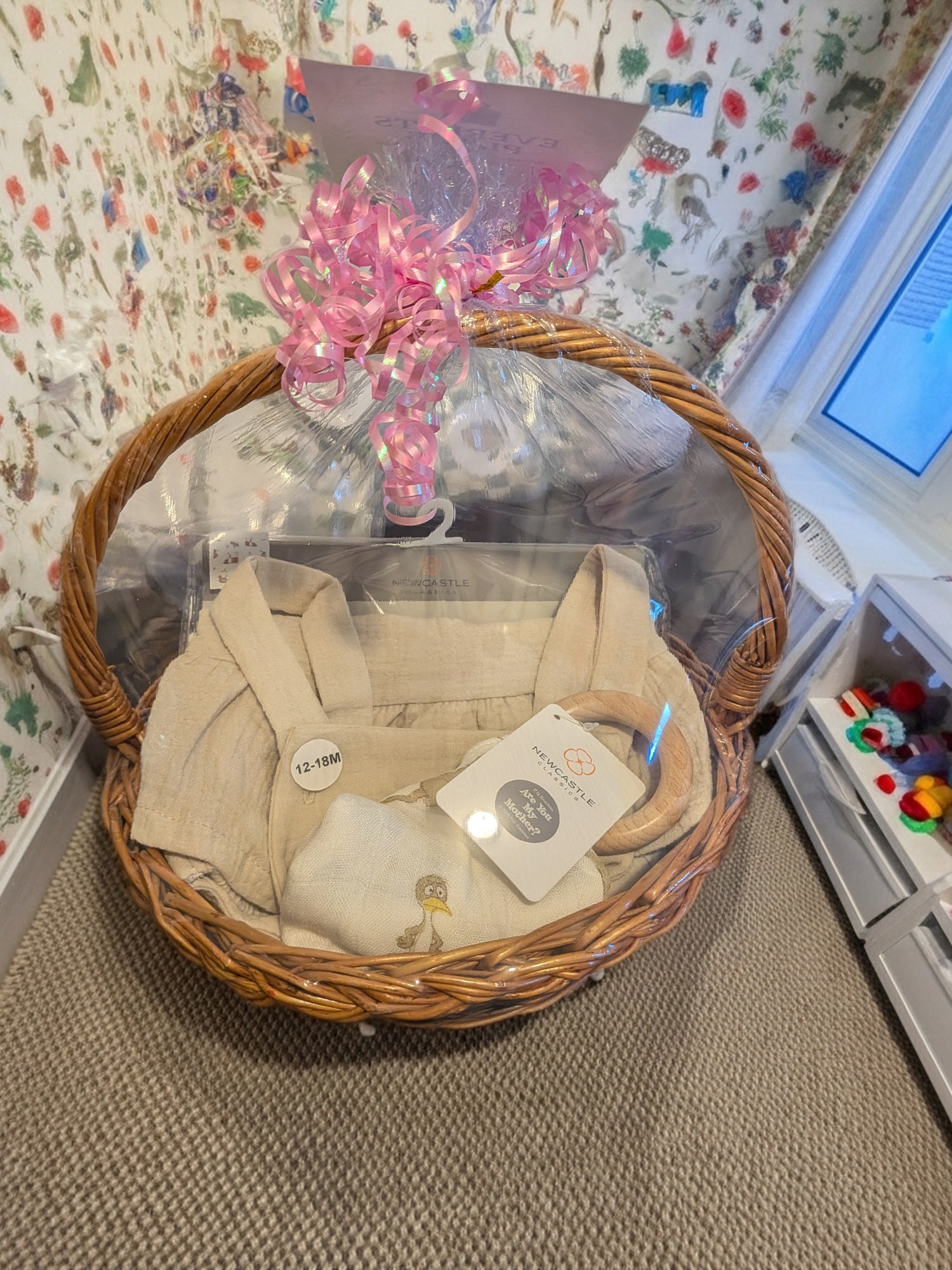 The Ultimate Nostalgia Storytime Baby Basket by Everetts Place  at Everetts Place