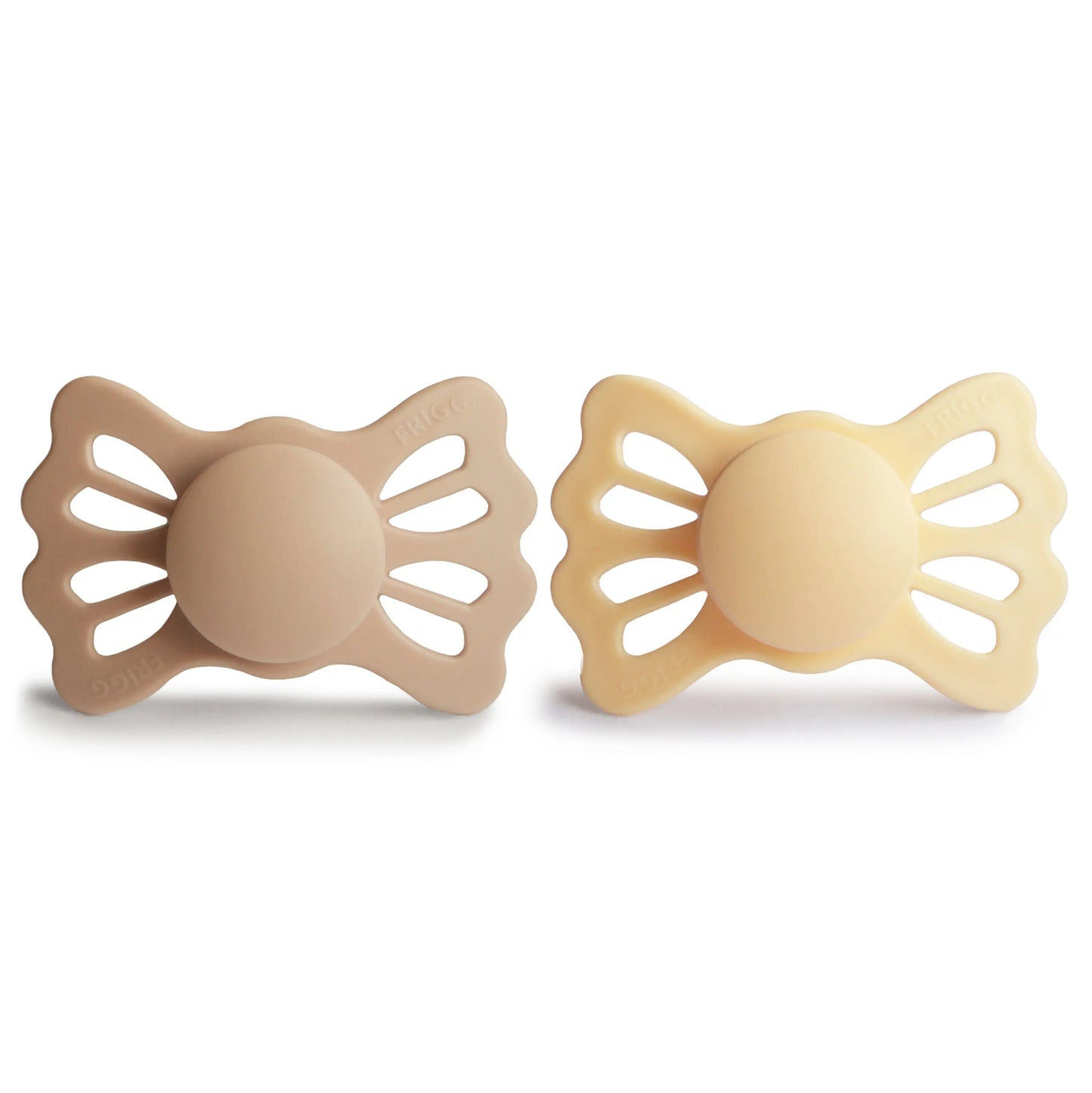 Frigg Lucky Symmetrical Silicone Pacifier 2 Pack for 6 to 18 Months Mushie