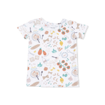 Pasta Lovers Short Sleeve Loungewear Set Baby Pajamas Angel Dear Angel Dear 