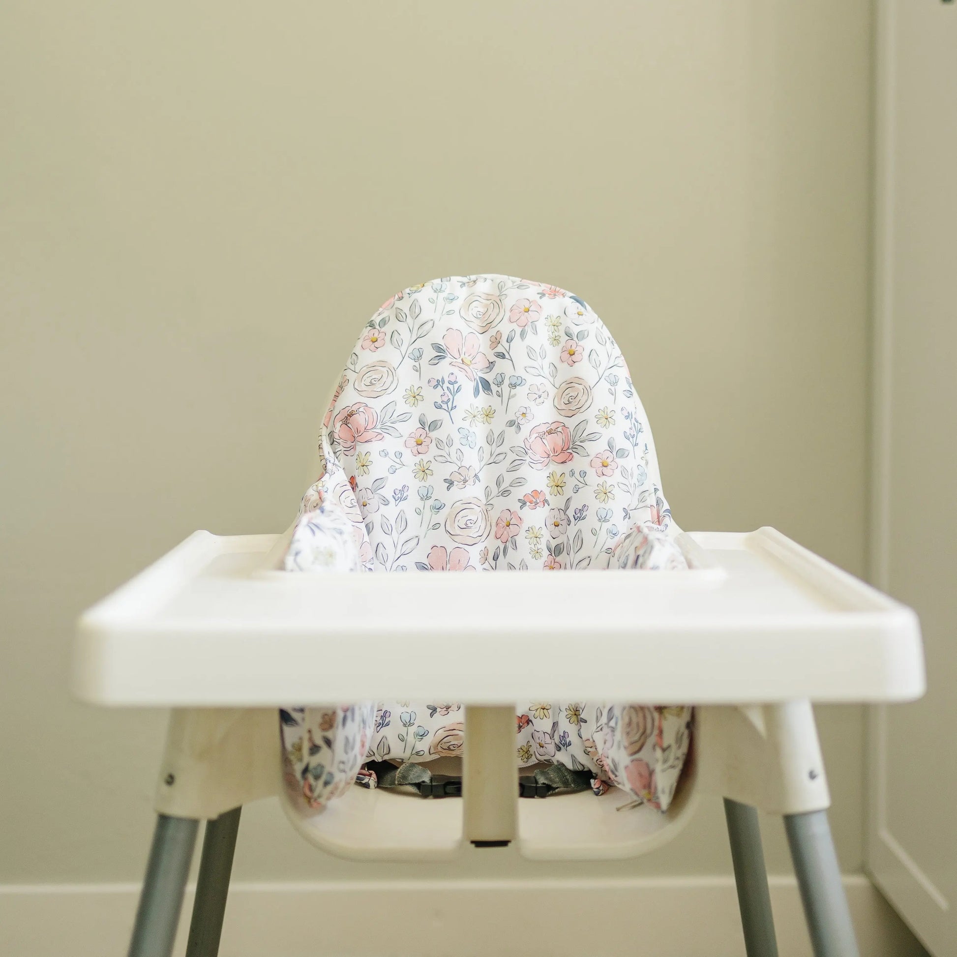 Pastel Floral Ikea Antilop Cushion Cover White Wipeable Little Joy Co. Everetts Place: Online Boutique