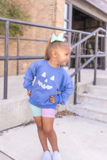 Little Joy Co. Pastel Gingham Jack O'Lantern Crewneck Sweatshirt or Romper - Everetts Place Boutique - 