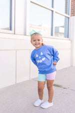 Little Joy Co. Pastel Gingham Jack O'Lantern Crewneck Sweatshirt or Romper - Everetts Place Boutique - 
