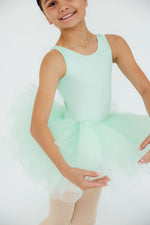 Pastel Green Tank Tutu Leotard by Mila & Rose ®