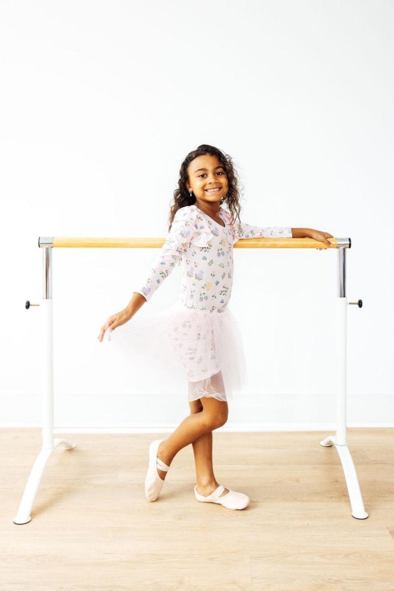 Mila & Rose ® Pastel Petals Tutu Shorts For Girls Soft Stretchy Dancewear - Everetts Place Boutique - 