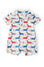 Patriotic Pups Polo Shorty One-Piece Mila & Rose ® 