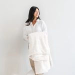 Patterned Faux Fur Throw Blanket Saranoni Luxuriously Soft Saranoni Everetts Place Boutique
