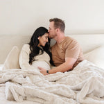 Patterned Faux Fur Throw Blanket Saranoni Luxuriously Soft Saranoni Everetts Place Boutique 119.00