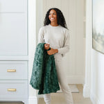 Patterned Faux Fur Throw Blanket Saranoni Luxuriously Soft Saranoni Everetts Place Boutique 119.00