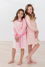 Peach Sequin Jacket For Girls By Mila And Rose Sparkles Mila & Rose ® Everetts Place: Online Boutique