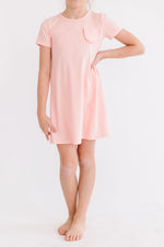 Peach T-Shirt Dress by Mila & Rose ®