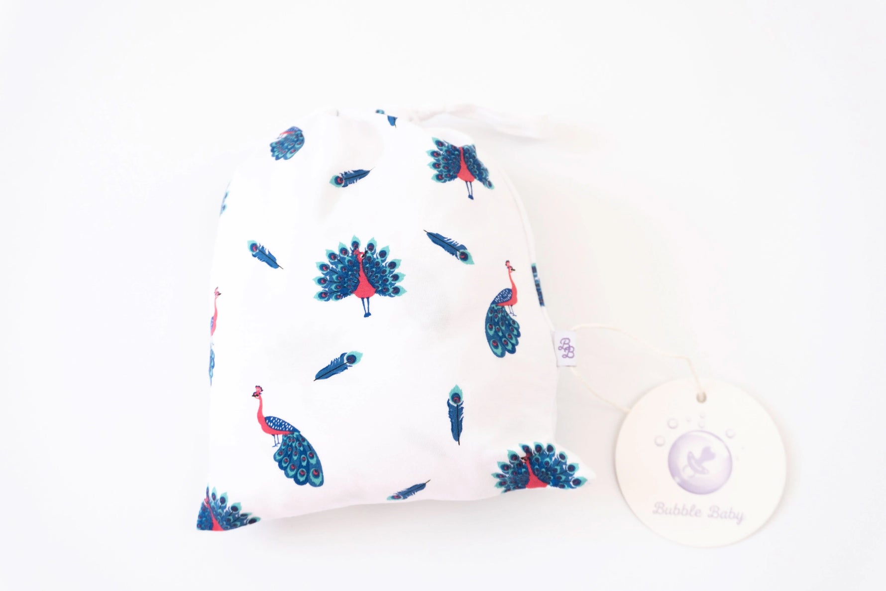 Bubble Baby Peacock | Changing Pad Cover - 