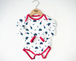 Peacock | Long Sleeve Bodysuit - Sleeve, Baby & Toddler Clothing, Infant bodysuit, Textile, Fashion | Everetts Place