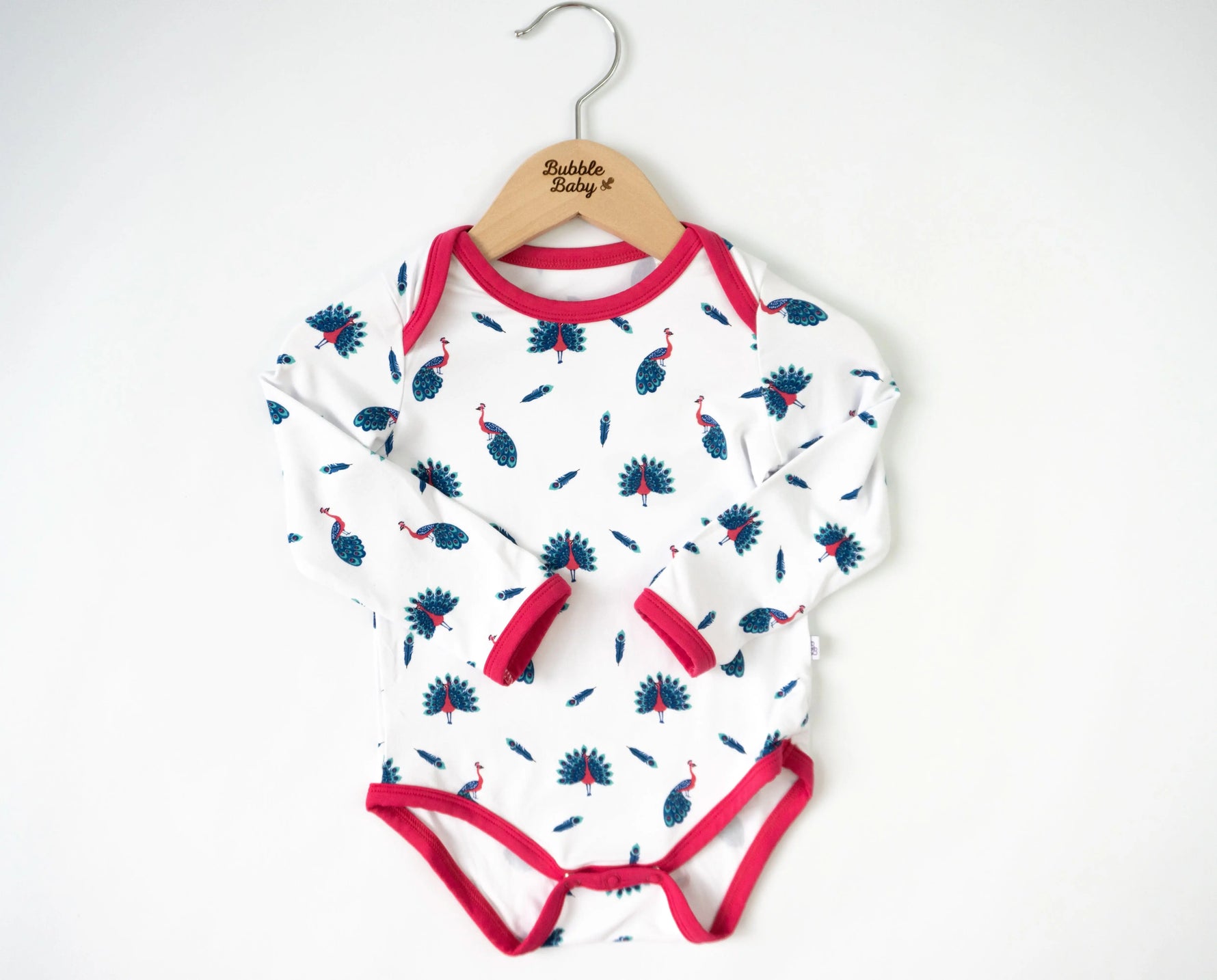 Peacock | Long Sleeve Bodysuit - Sleeve, Baby & Toddler Clothing, Infant bodysuit, Textile, Fashion | Everetts Place