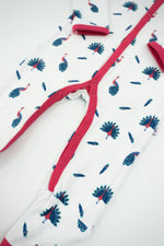 Bubble Baby Peacock | Snap Romper - 