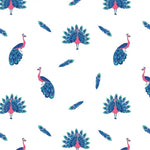 Bubble Baby Peacock | Snap Romper - 