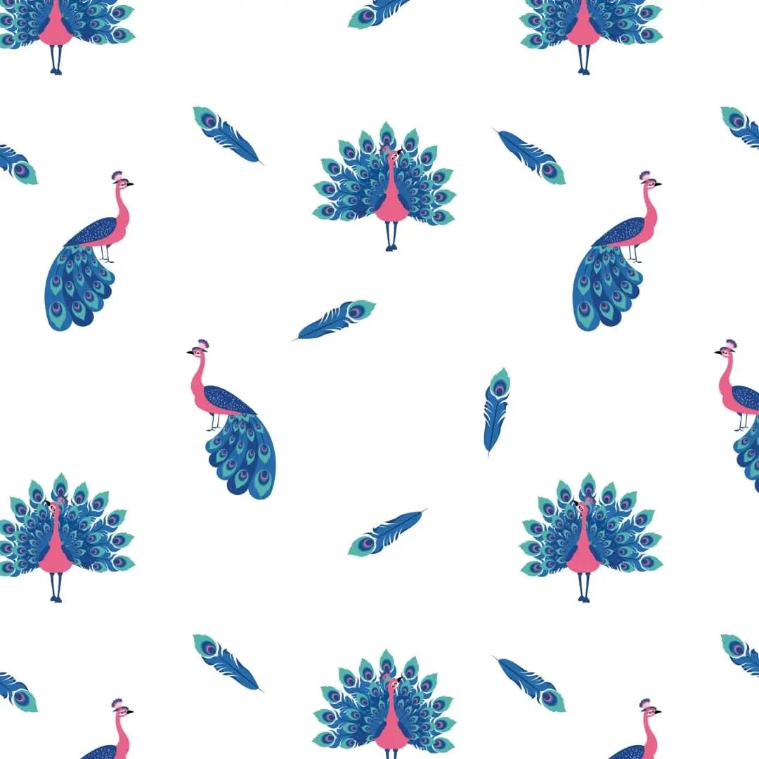 Bubble Baby Peacock | Snap Romper - 