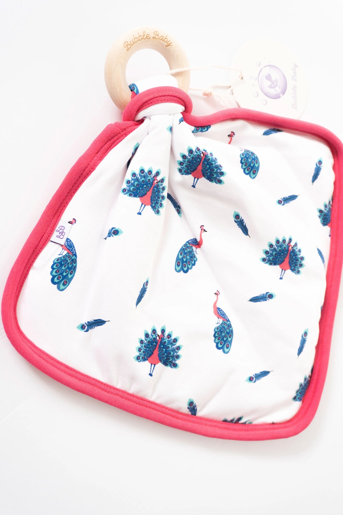 Peacock | Sprig Lovey - Pink, Coin purse, Baby & Toddler Clothing, Polka dot, Bag | Everetts Place