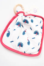 Peacock | Sprig Lovey - Pink, Coin purse, Baby & Toddler Clothing, Polka dot, Bag | Everetts Place