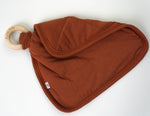 Bubble Baby Pecan | Sprig Quilted Lovey - 