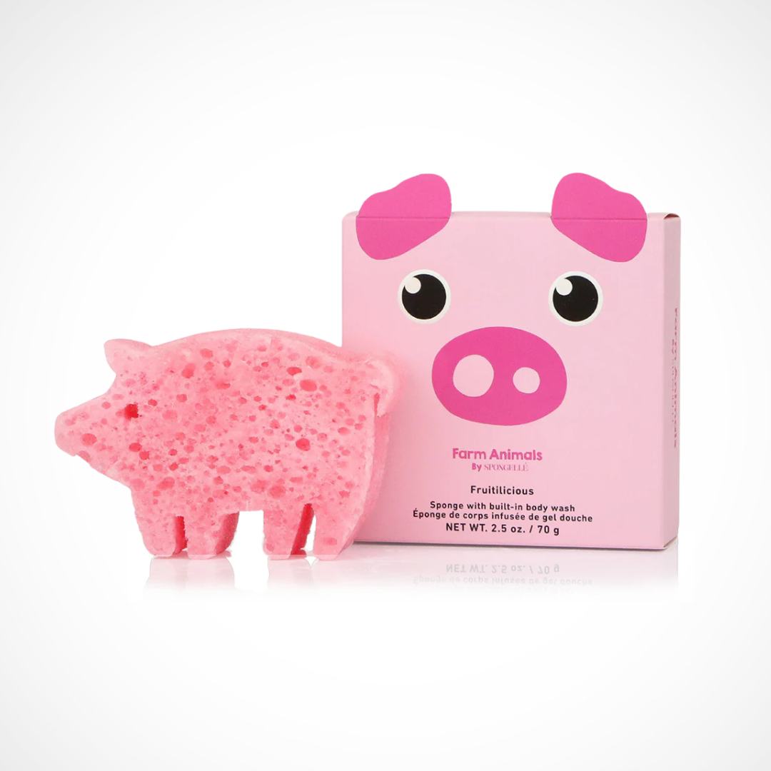 Friendly Animals Bath Buffer by Kolorful