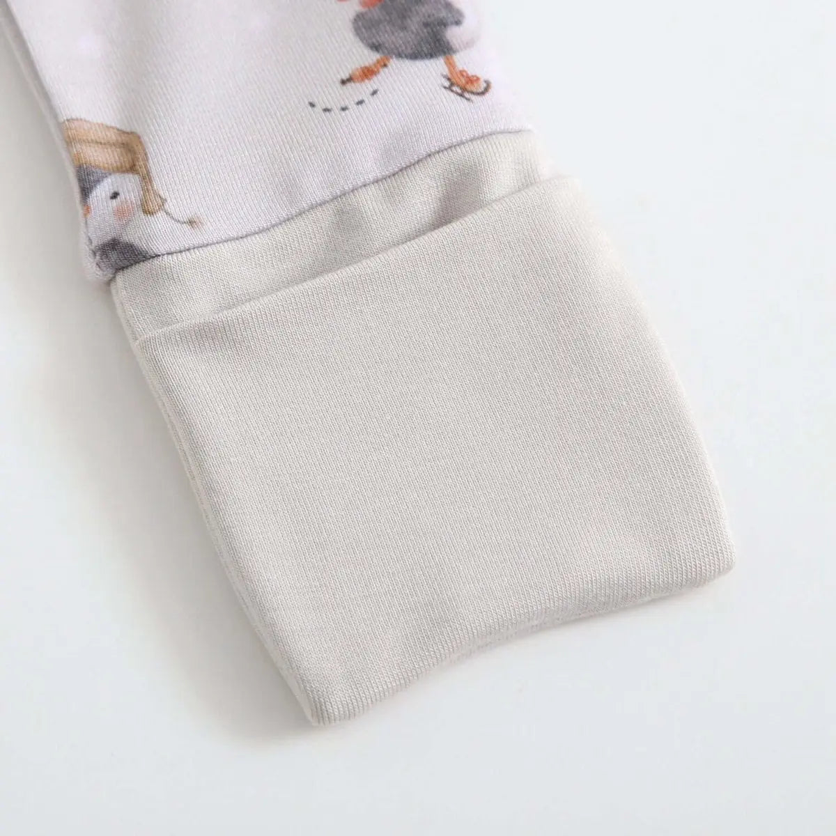 Luxie Charm Penguins On Ice Zippered Baby Romper - Everetts Place Boutique - 