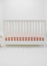 Peony Ribbed Crib Sheet - Everetts Place