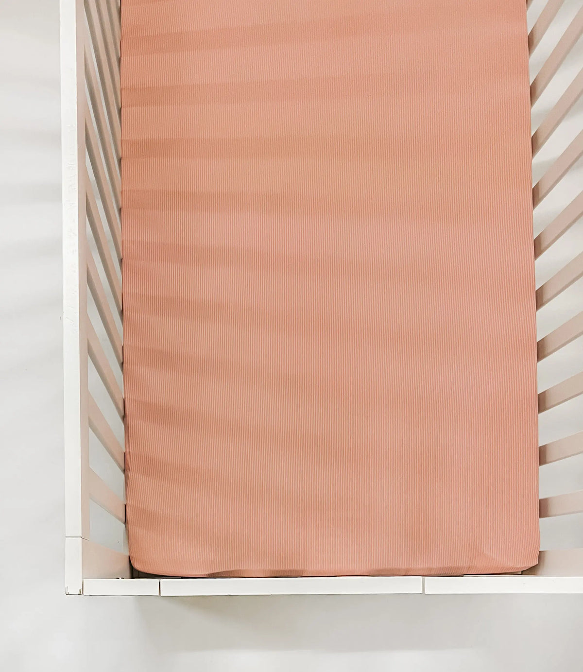 Peony Ribbed Crib Sheet - Everetts Place