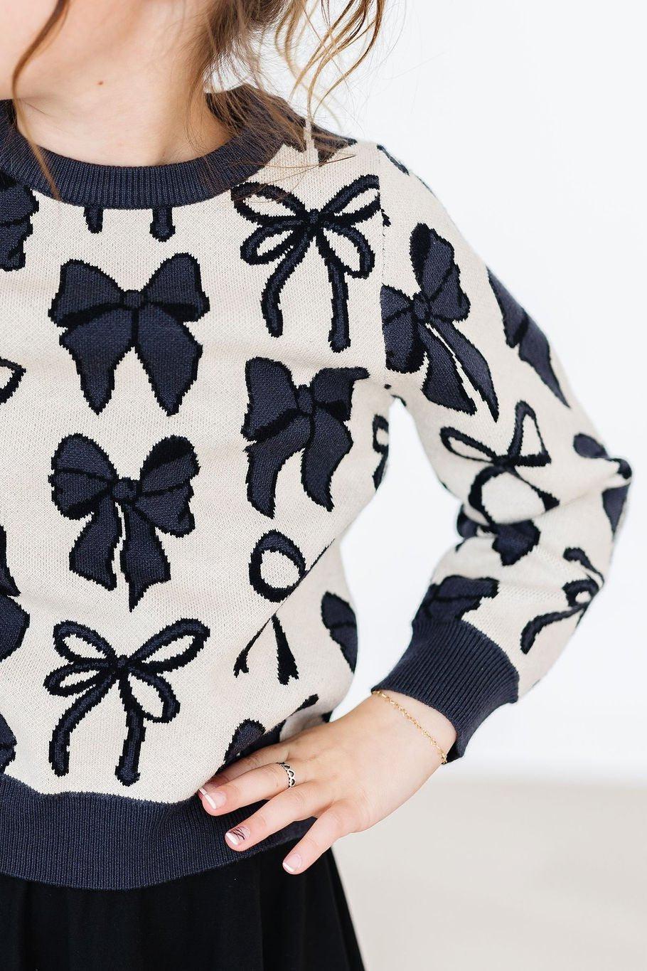 Perfectly Tied Sweater Cozy Knit For Layering And Leggings Mila & Rose ® Everetts Place: Online Boutique