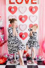 Mila & Rose ® Perfectly Tied Three Quarter Sleeve Pocket Twirl Dress - Everetts Place Boutique - 