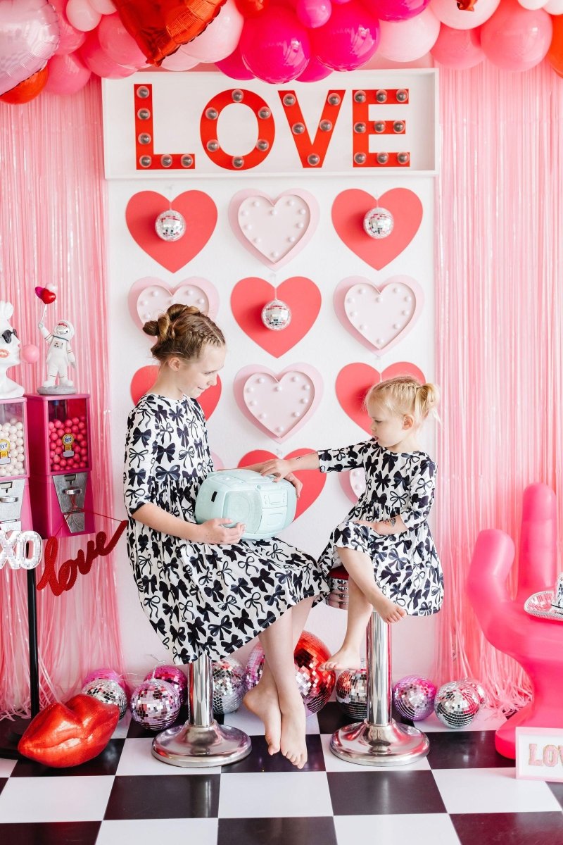 Mila & Rose ® Perfectly Tied Three Quarter Sleeve Pocket Twirl Dress - Everetts Place Boutique - 