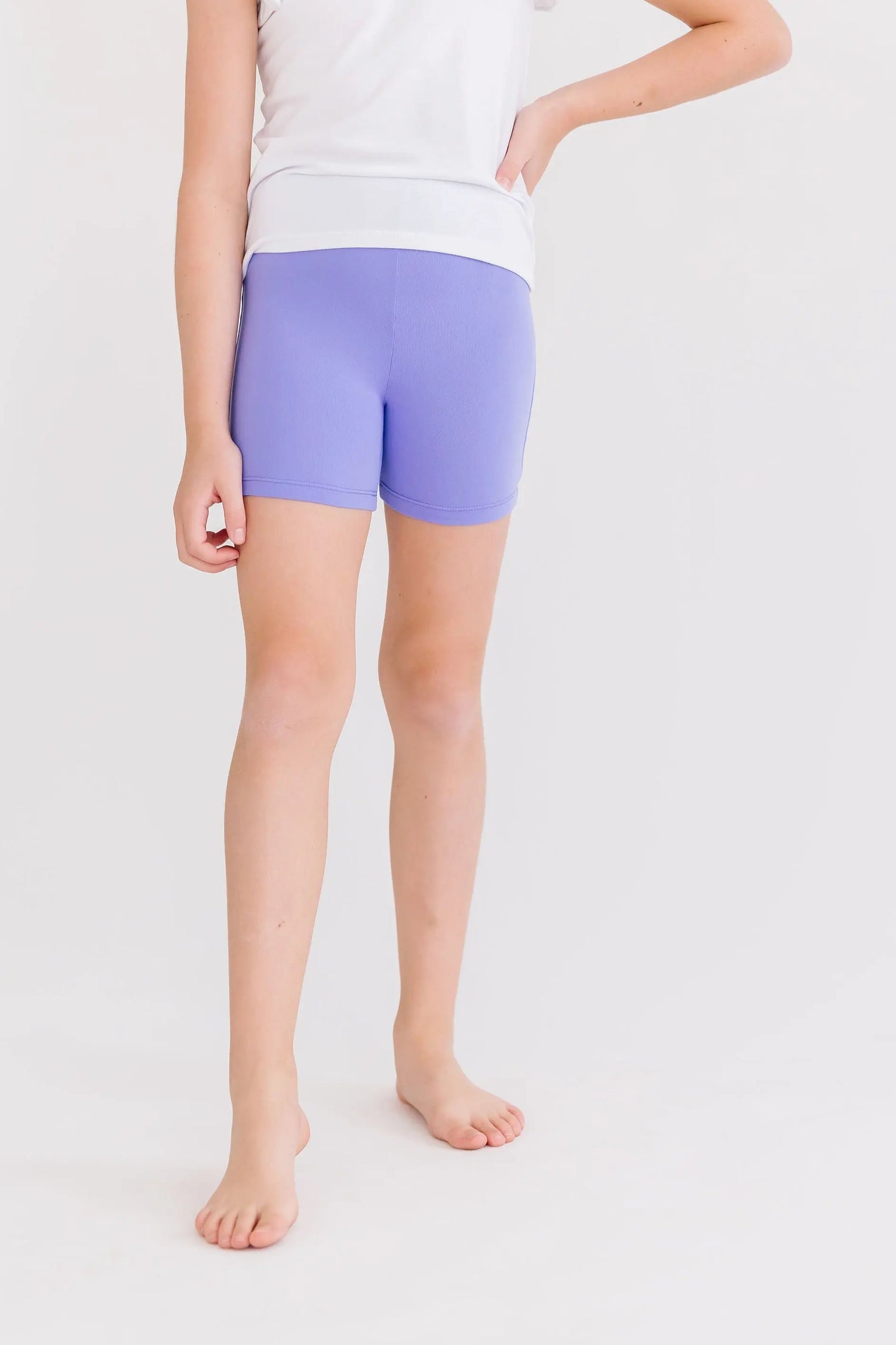 Periwinkle High Waisted Twirl Shorts Layering Under Dresses Mila & Rose ® Everetts Place: Online Boutique