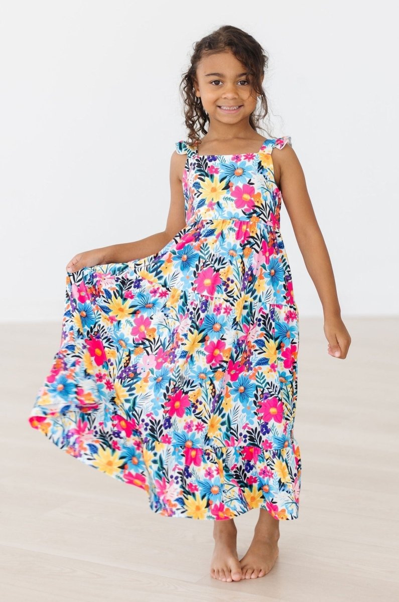 Mila & Rose ® Petal Paradise Ruffle Maxi Dress Mila Rose Summer Style - Everetts Place Boutique - 