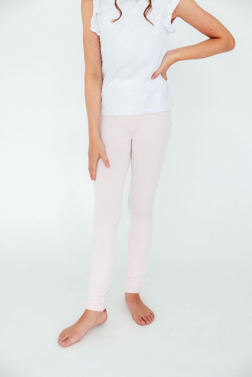 Mila & Rose ® Petal Pink High Waisted Leggings For Women Mila And Rose - Everetts Place Boutique - 