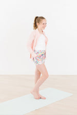 Mila & Rose ® Petal Power Active Shorty Shorts for Dance and Yoga - Everetts Place Boutique - 