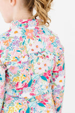 Petal Power Full Zip Ruffle Active Jacket For Girls Mila & Rose ® Everetts Place: Online Boutique