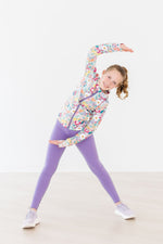 Petal Power Full Zip Ruffle Active Jacket For Girls Mila & Rose ® Everetts Place: Online Boutique