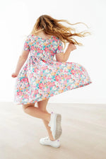 Mila & Rose ® Petal Promises S/S Pocket Twirl Dress - 