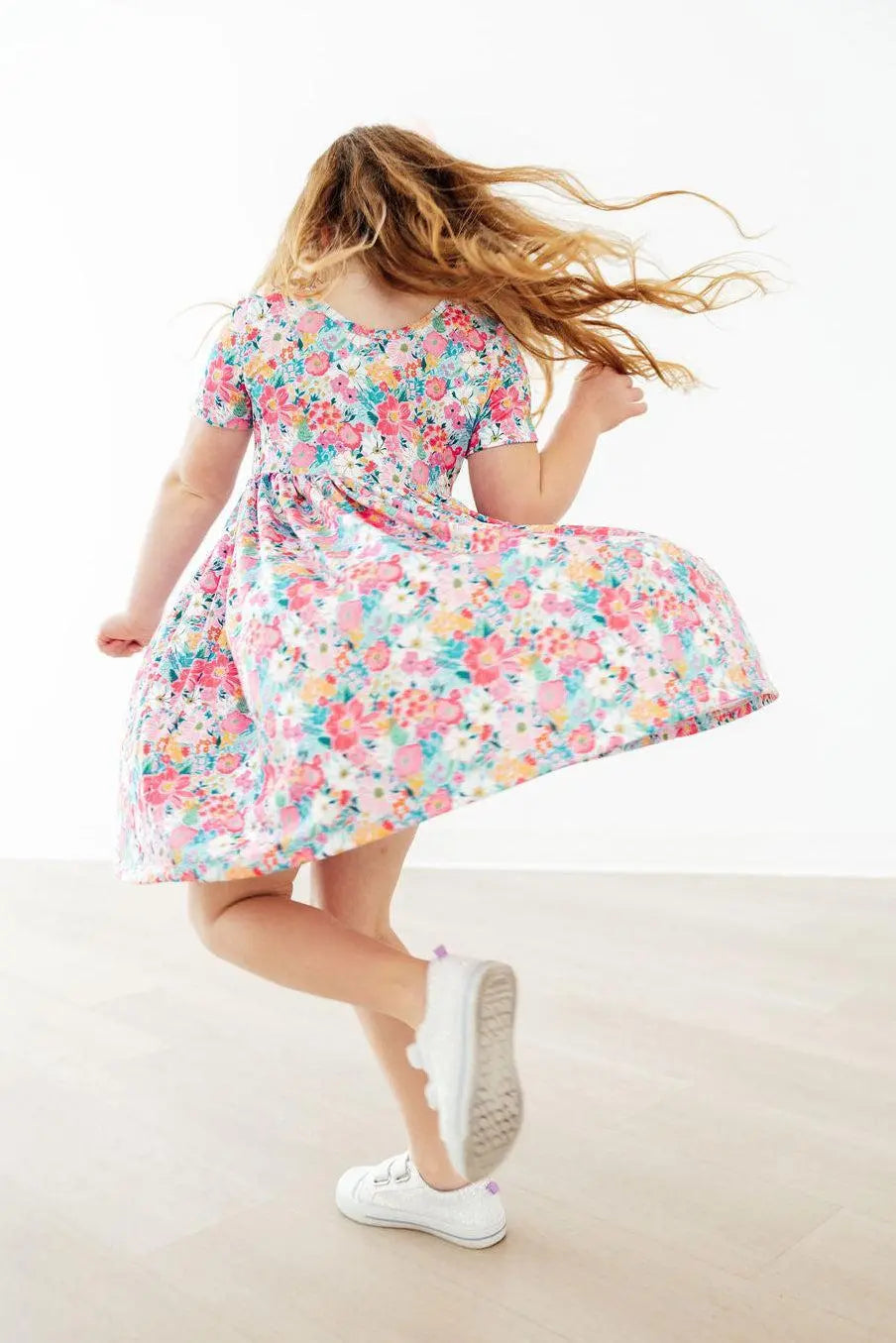 Mila & Rose ® Petal Promises S/S Pocket Twirl Dress - 