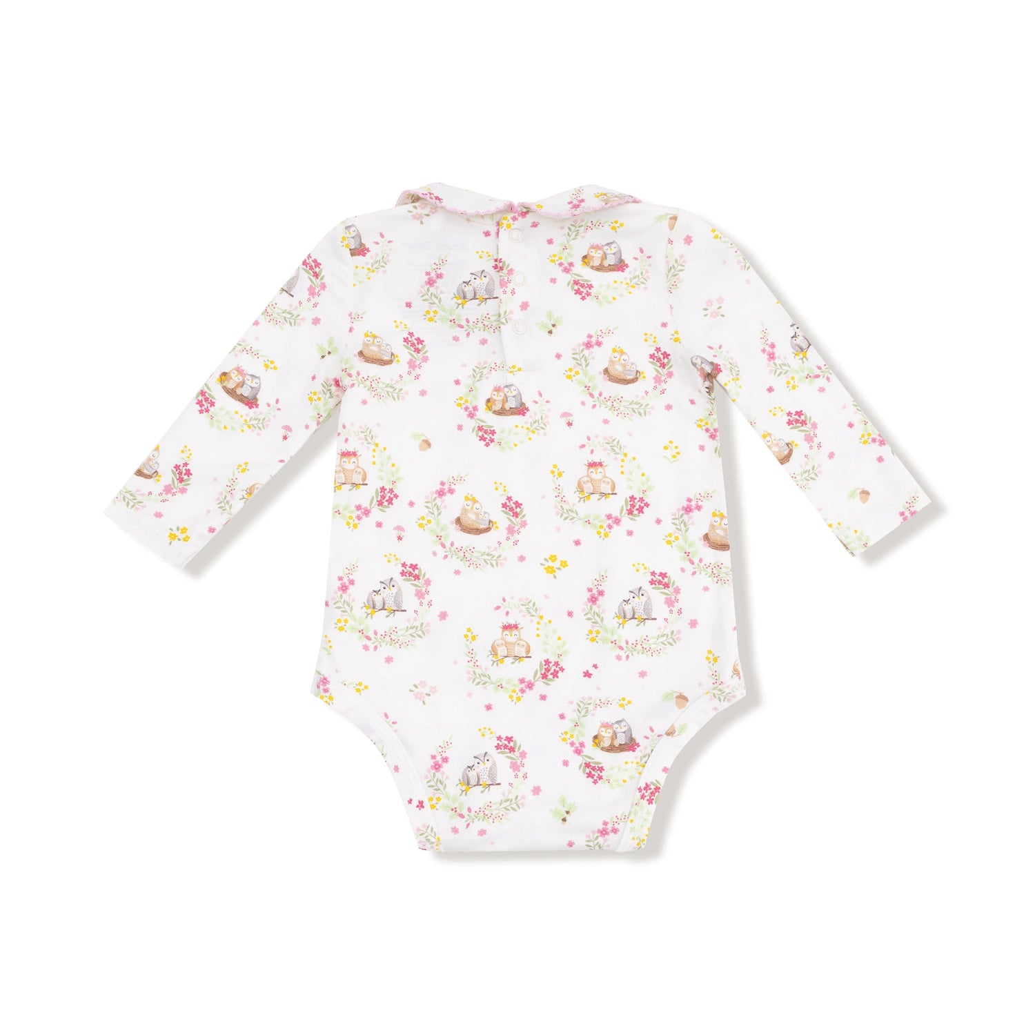 Angel Dear Peter Pan Collar Bodysuit Preorder Cozy Classic Baby - Apparel & Accessories > Clothing > Baby & Toddler Clothing > Baby One-Pieces 199