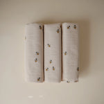 Mushie Mushie Organic Cotton Changing Pad Liners with Water Repellent Layer and Bamboo Blend - Baby & Toddler > Diapering > Changing Mat & Tray Covers Changing Pad Liner
