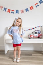 USA Daisy Oversized T-Shirt by Little Joy Co. at Everetts Place