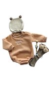 Little Love Bamboo Onesie Sweatshirt | Baby Bodysuit by Rayn’s Tiny Stitches