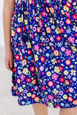 Mila & Rose ® Pick a Posy Short Sleeve Pocket Twirl Dress Mila Rose - Everetts Place Boutique - 