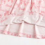 Dreamlet Pink Bows Twirl Dress Dreamlet Soft Bamboo Fabric For Girls - Apparel & Accessories > Clothing > Baby & Toddler Clothing > Baby & Toddler Dresses Twirl Dresses