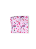 Pink Firefighter, Bamboo Spandex Swaddle Miller & Co. Everetts Place Boutique