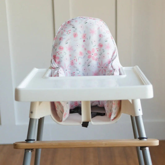 Pink Floral Cushion Cover for IKEA Antilop Highchair Little Joy Co. Everetts Place: Online Boutique